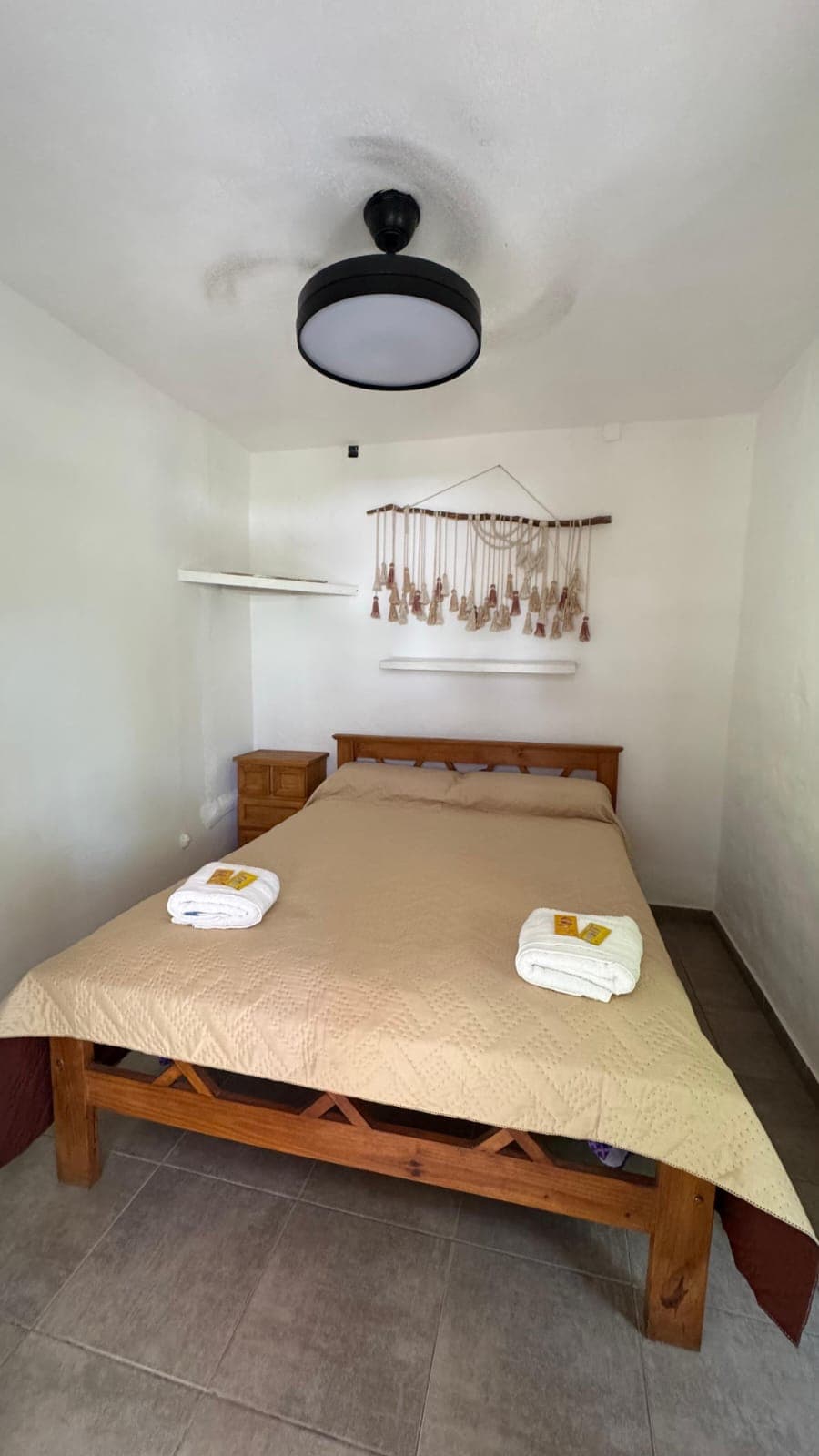 Dormitorio acogedor de Cabaña en Santa Maria de Punilla